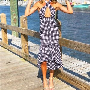 Nastygal Brand Gingham Sundress
